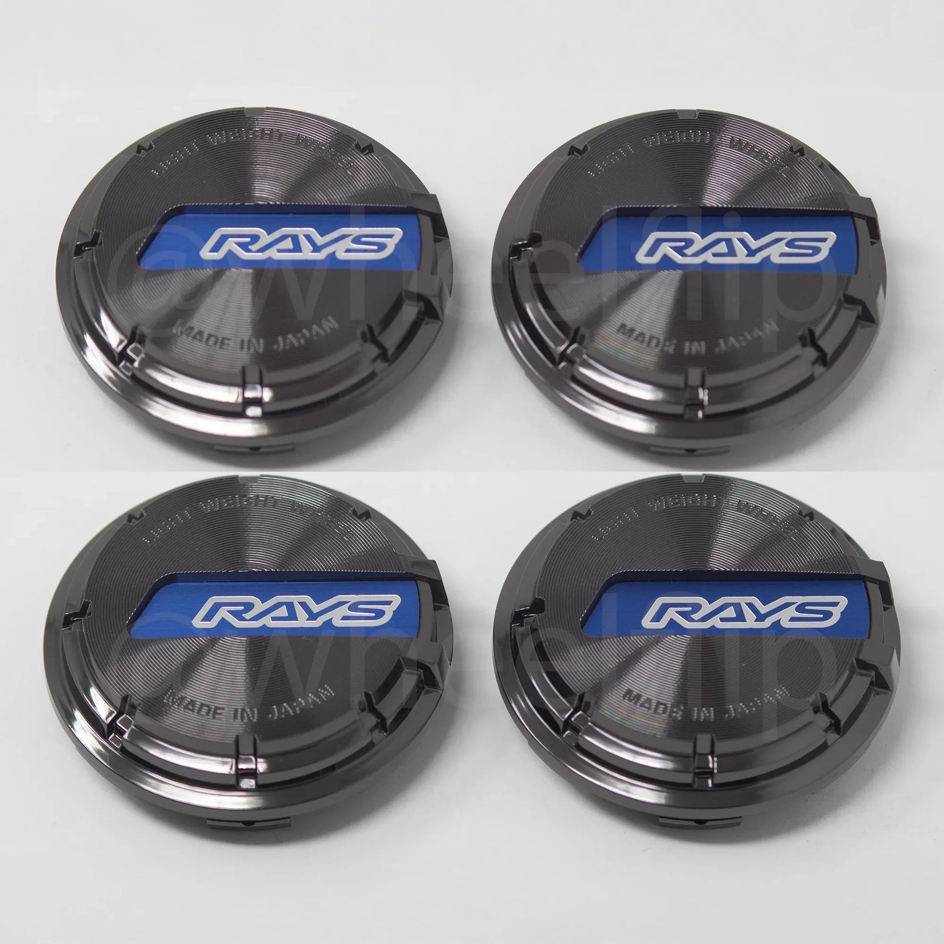 Gram Lights WR Center Cap (Blue/Black Chrome)