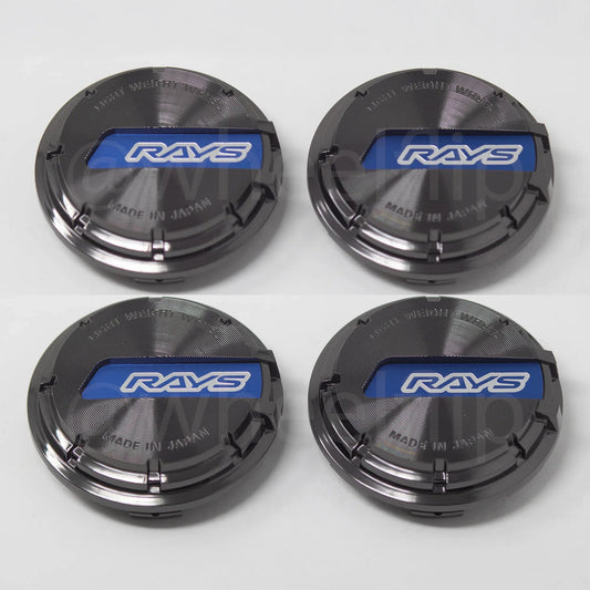 Gram Lights WR Center Cap (Blue/Black Chrome)