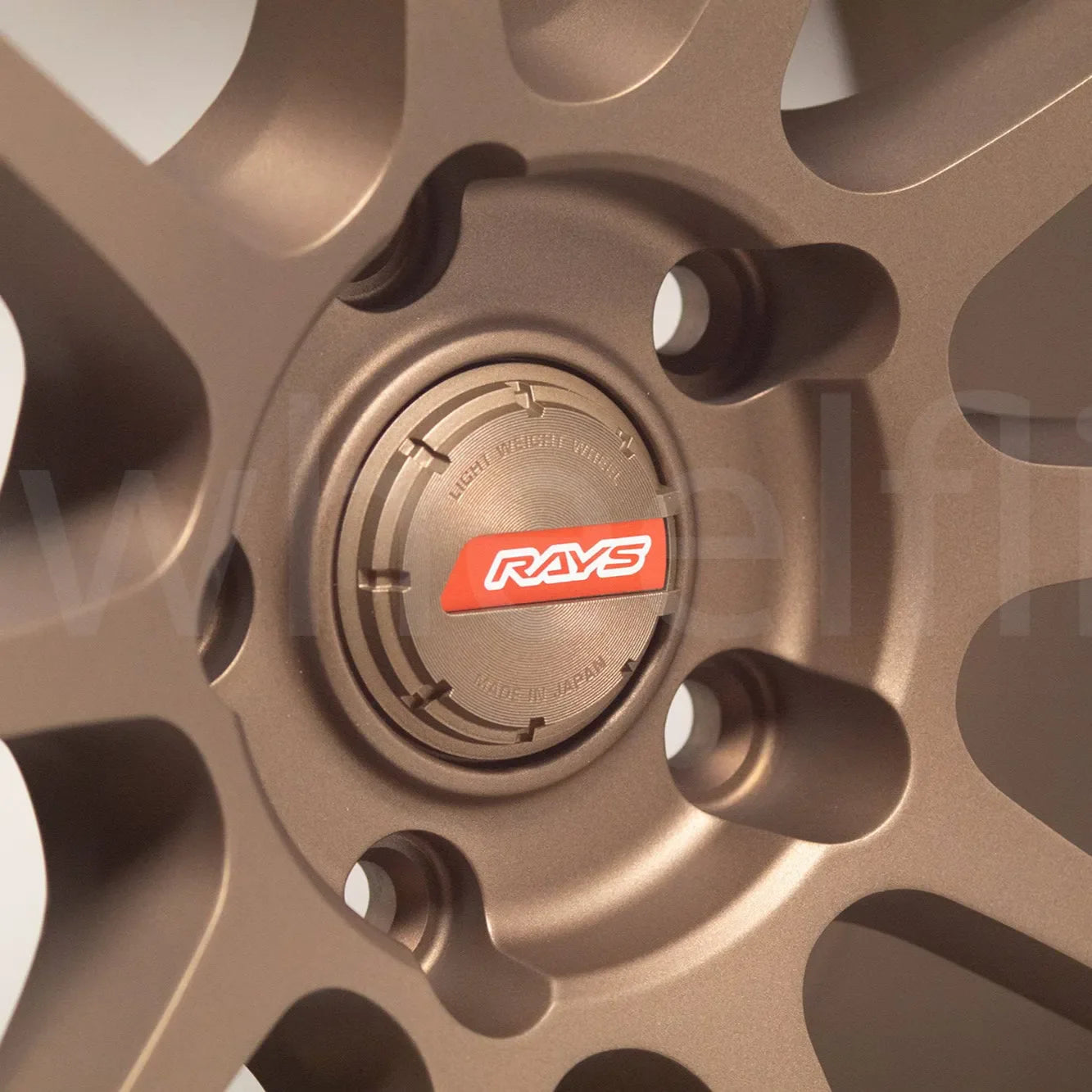 Gram Lights WR Center Cap (Red/Bronze)