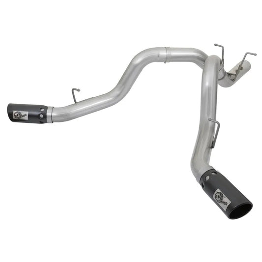 aFe 4in DPF-Back Alum Steel Exhaust | Chevy Silverado/GMC Sierra 15-19 (49-04086-B)