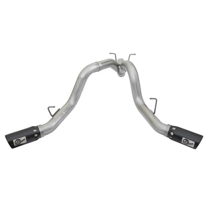 aFe 4in DPF-Back Alum Steel Exhaust | Chevy Silverado/GMC Sierra 15-19 (49-04086-B)