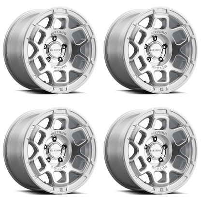 (set of 4) Method Wheels MR710 HD Machined Clear Coat | 17x8.5" +0mm | 5x5mm Wheel