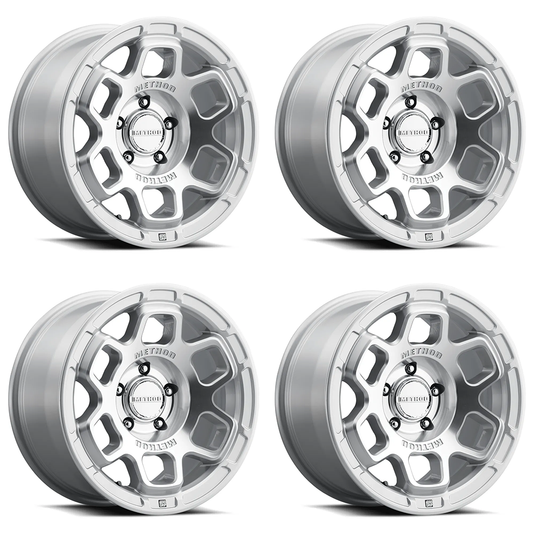 (set of 4) Method Wheels MR710 HD Machined Clear Coat | 17x8.5" +0mm | 5x5mm Wheel