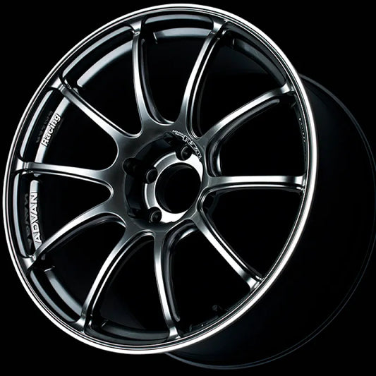 Advan RZII Racing Hyper Black/Ring | 17x8" +45mm | 5x114.3mm Wheel