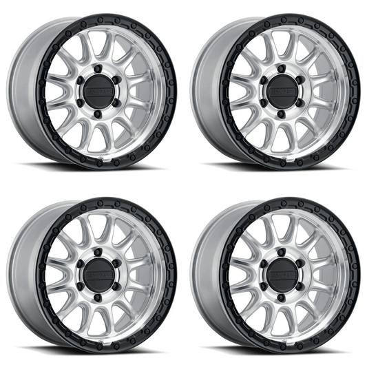 (set of 4) Raceline 960B Alpha Machined CC | 20x9" +18mm | 6x139.7mm Wheel