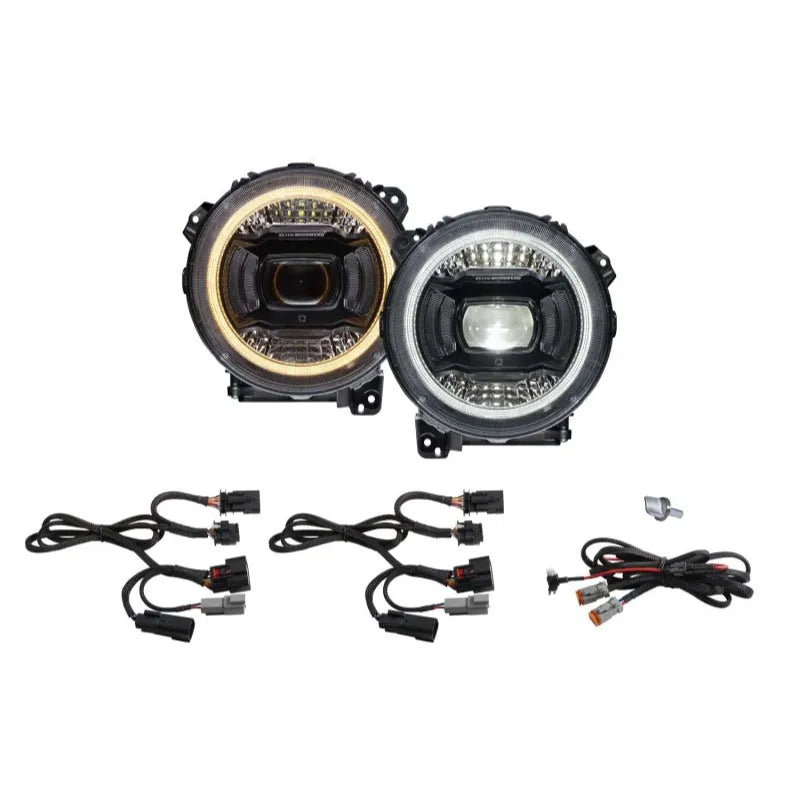 Diode Dynamics 18-23 Jeep JL LED Headlights | Wrangler JK+ (DD5166) (Bi-LED, Max Output)