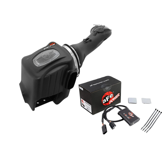 aFe Stage 1 Power Pack (Scorcher Blue + Momentum HD): 2011-2016 Ford F-250 Super Duty / F-350 Super Duty / F-450 Super Duty / F-550 Super Duty 6.7L