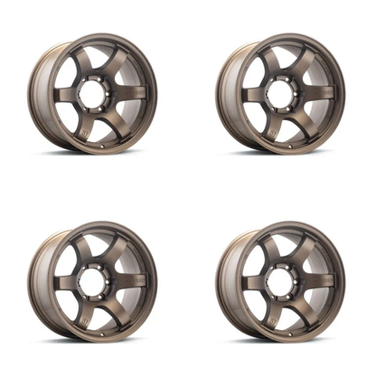 (set of 4) Gram Lights 57DR-X 17x8.5 +0 6x139.7 Bronze