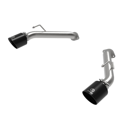 aFe Takeda 2.5in SS Axle-Back Exhaust | Nissan Z (23) (49-36137-P)