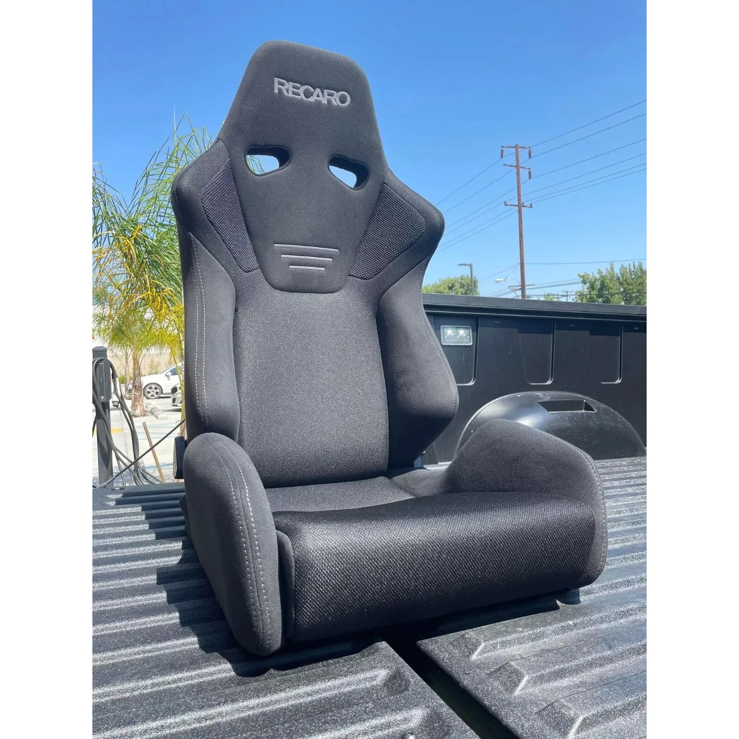 Recaro SR-6 KK100S Sport Seat – Kamui Black x Glass Mesh Black