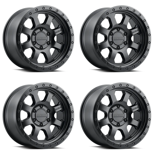 (set of 4) Raceline 959 Avenger 2.0 Satin Black | 17x8.5 | 6x139.7mm Wheel