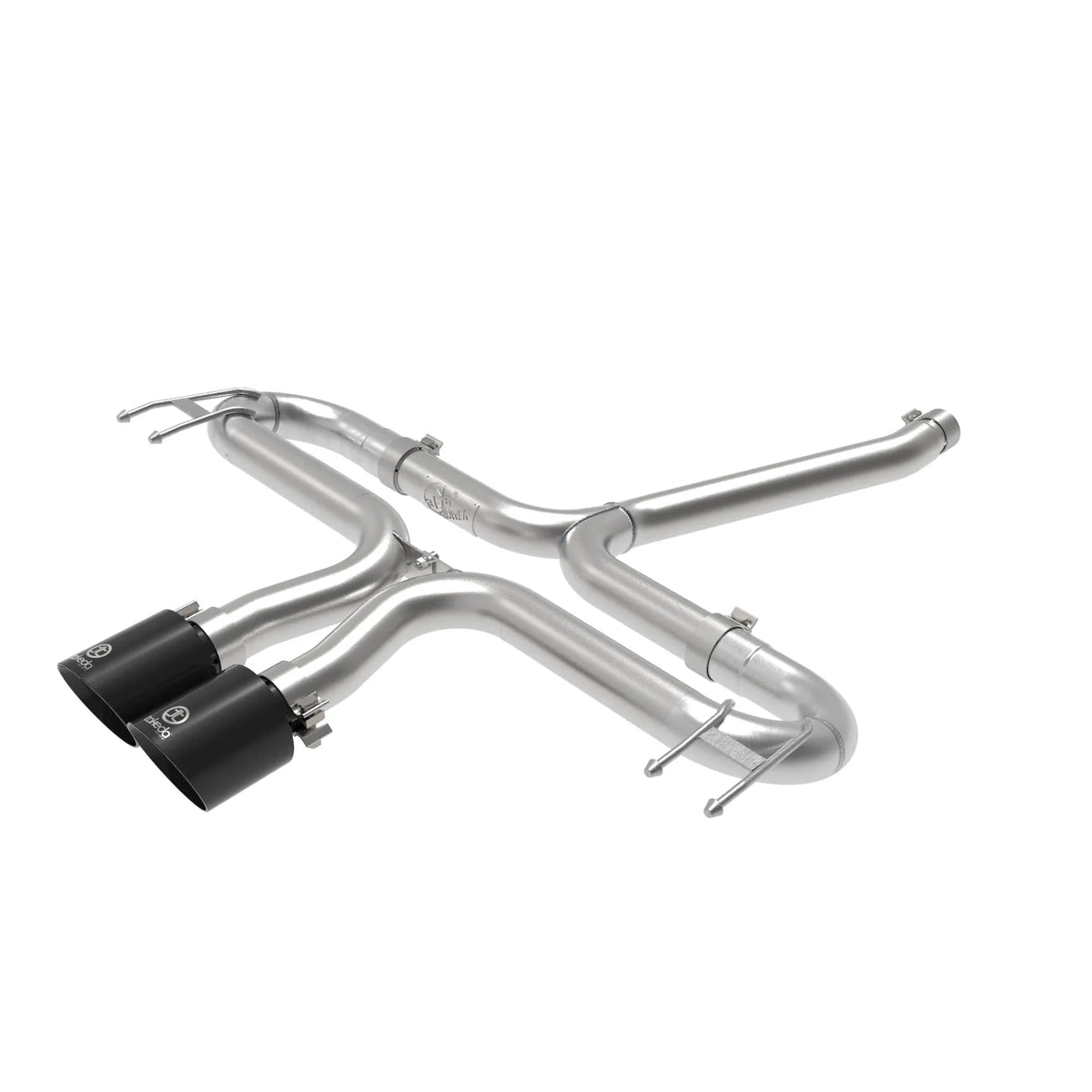 aFe Takeda 2-1/2in SS Axle-Back Exhaust w/ Blue Flame Tip | Honda Civic 17-21 (49-36625-L)