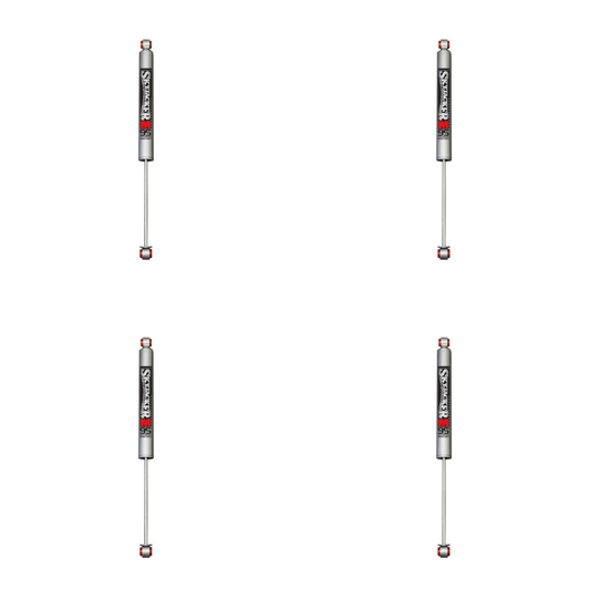Skyjacker M95 Monotube Gas Shocks Set w/0" lift - 1955-1975 Jeep M38A1 4WD