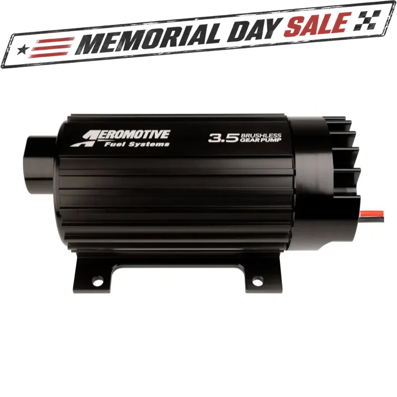 Aeromotive Brushless Spur Gear Fuel Pump w/TVS Controller - In-Line - 3.5gpm