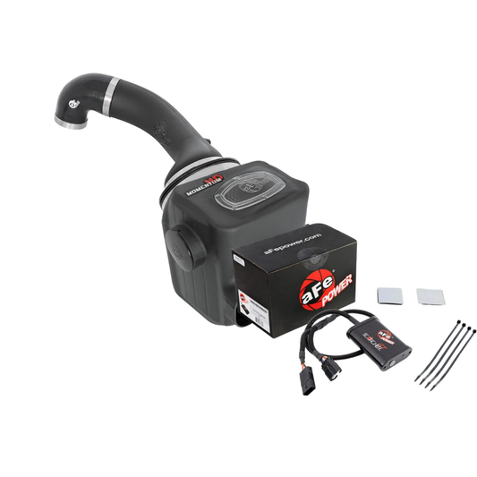 aFe Stage 1 Power Pack (Scorcher Blue + Momentum HD): 2016-2019 Nissan TITAN XD 5.0L