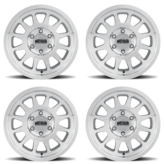 (set of 4) Method Wheels MR703 Machined Clear Coat | 18x9" +12mm | 6x135mm Wheel