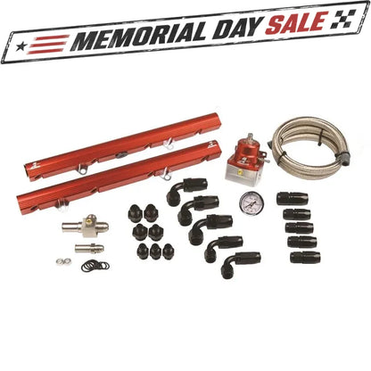 Aeromotive 5.0 Liter Ford Street Billet Fuel Rail System (Ford 5.0 86-98) 5/8in I.D.