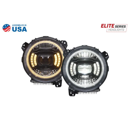 Diode Dynamics 18-23 Jeep JL LED Headlights | Wrangler JK+ (DD5166) (Bi-LED, Max Output)