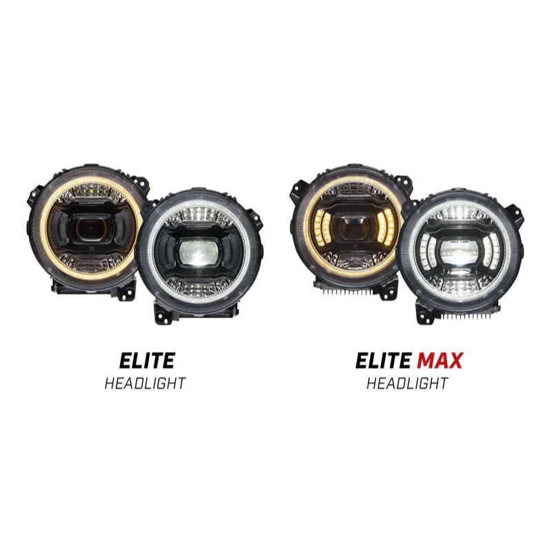Diode Dynamics 18-23 Jeep JL LED Headlights | Wrangler JK+ (DD5166) (Bi-LED, Max Output)
