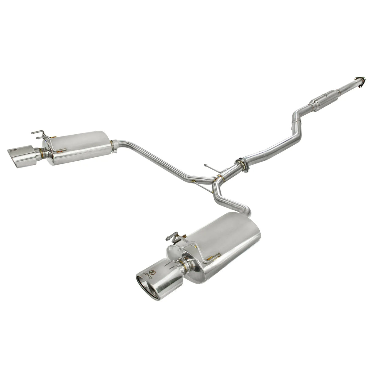 aFe Takeda 2.1/2in to 1.75in SS Cat-Back Exhaust | Honda Accord Coupe (13-14) (49-36609)