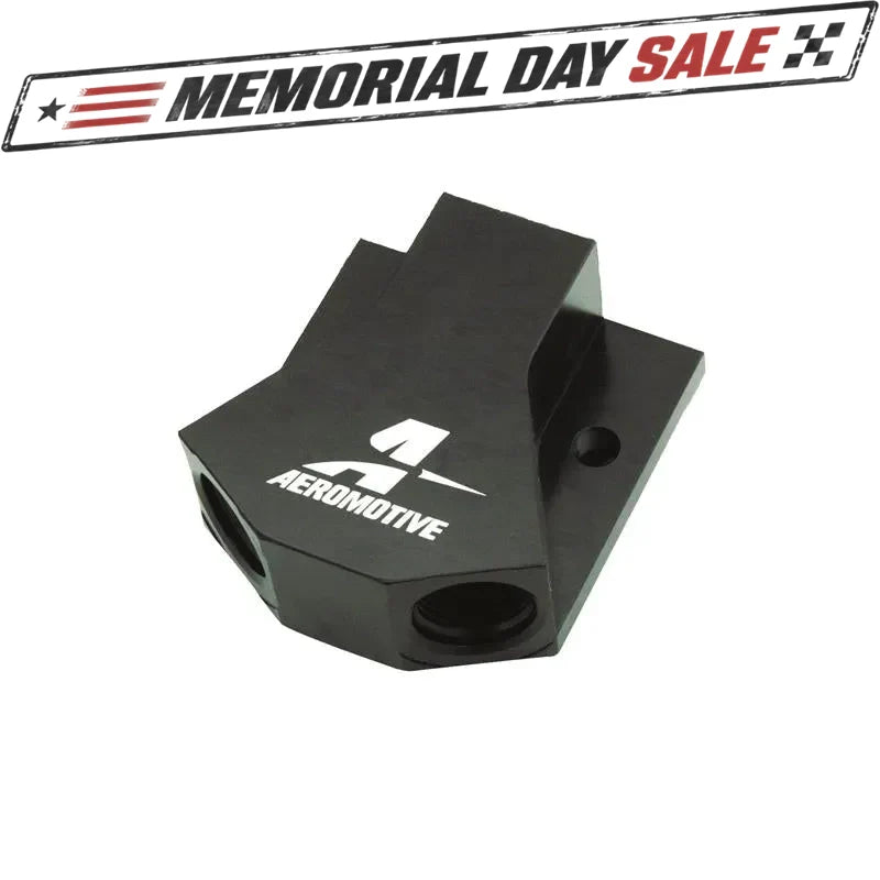 Aeromotive Y Block -10 AN to Two -8 AN