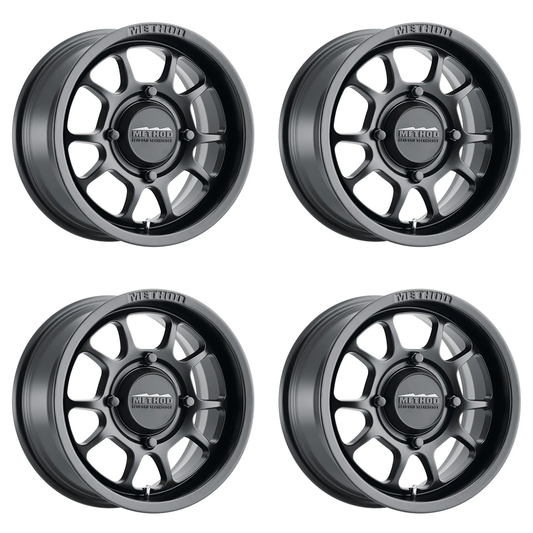 (set of 4) Method Wheels MR409 Matte Black | 15x7" +38mm | 4x136mm Wheel
