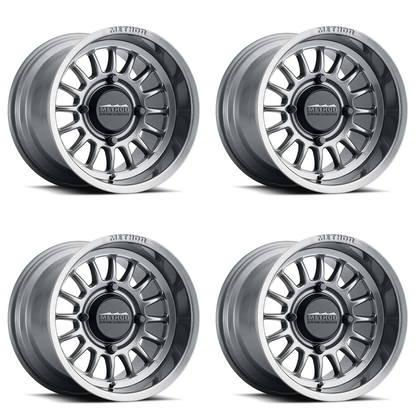 (set of 4) Method Wheels MR411 Gloss Titanium | 15x7" +38mm | 5x4.5mm Wheel