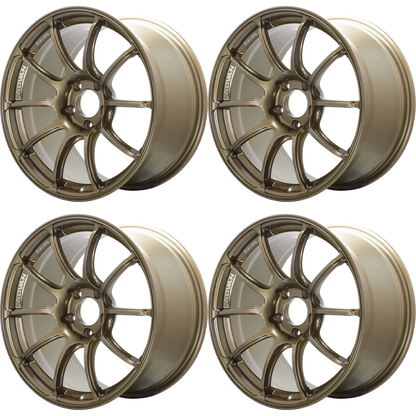 (set of 4) Advan RZII Racing Bronze | 17x8" +54mm | 5x114.3mm Wheel