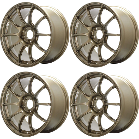 (set of 4) Advan RZII Racing Bronze | 17x8" +54mm | 5x114.3mm Wheel
