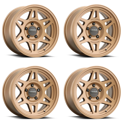 (set of 4) Method Wheels MR706 Method Bronze | 18x9" +18mm | 6x5.5mm Wheel