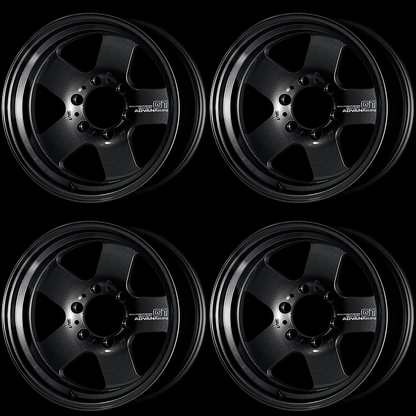 (set of 4) Advan GT Heavy Racing Titanium Black | 17x8.5" -10mm | 6x139.7mm Wheel