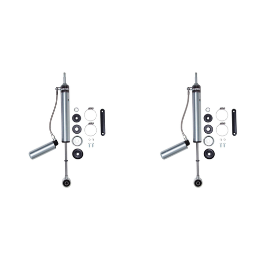 Bilstein B8 5160 w/ Remote Reservoir Shocks Front Pair w/2-2.5" lift - 2013-2023 Ram 3500 4WD RWD