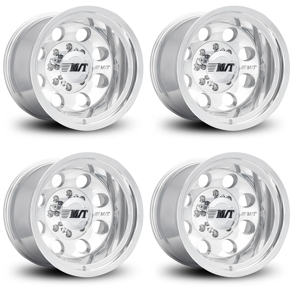 (set of 4) Mickey Thompson Classic III Polished | 17x12" -74mm | 5x5.5mm Wheels