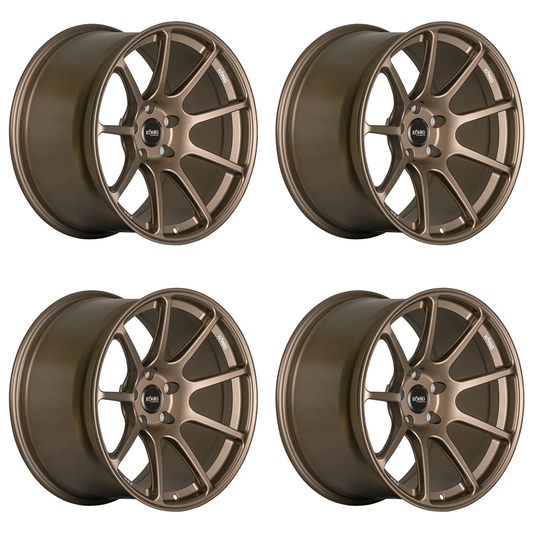 (set of 4) Konig F5R Satin Bronze | 18x10.5" +25mm | 5x114.3mm Wheel