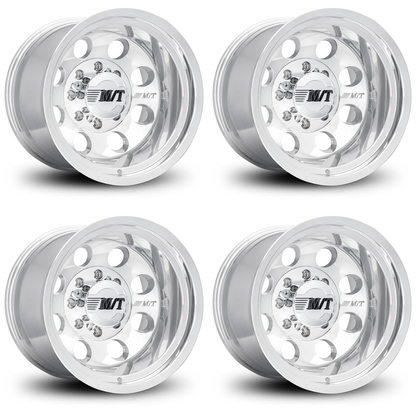 (set of 4) Mickey Thompson Classic III Polished | 17x12" -58mm | 8x170mm Wheels