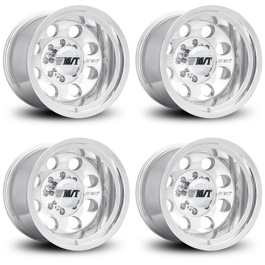 (set of 4) Mickey Thompson Classic III Polished | 17x12" -58mm | 6x5.5mm Wheels