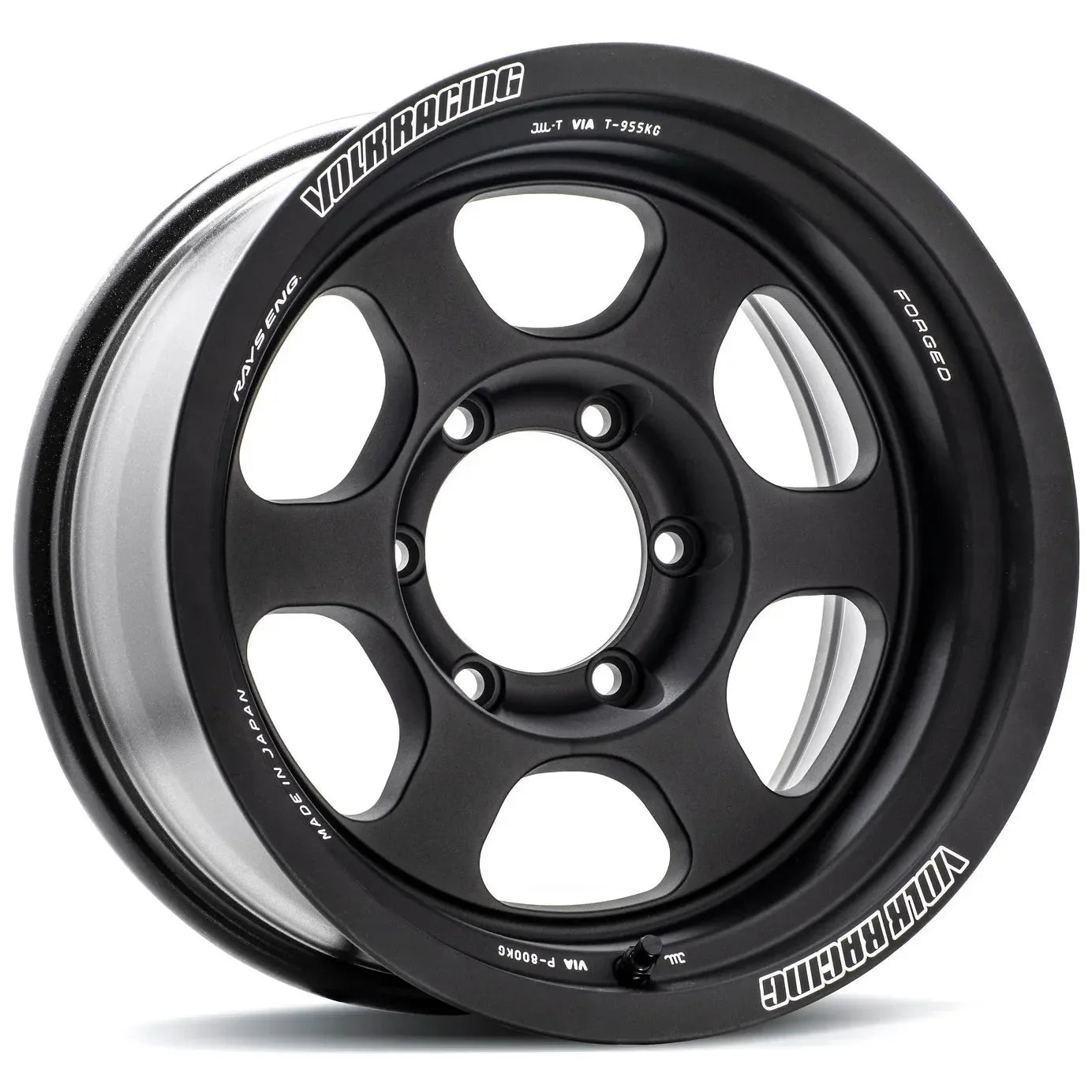 Volk Racing TE37XT M-Spec 18x9 +0 6x139.7 Blast Black (SET)