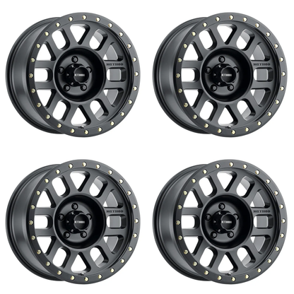 (set of 4) Method Wheels MR309 Matte Black | 17x8.5" +0mm | 5x5mm Wheel