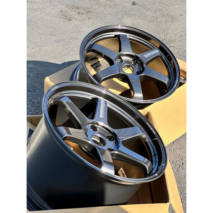 Volk Racing TE37 Ultra M-Spec 20x9 +45, 20x12 +58 5x130 Diamond Dark Gunmetal (SET)