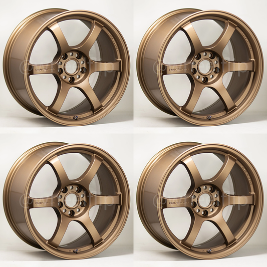 Gram Lights 57DR 19x9.5 +25, 19x10.5 +35 5x112 Bronze 2 (SET)