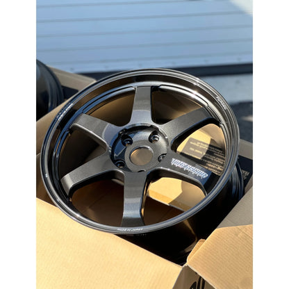 Volk Racing TE37 Ultra M-Spec 20x9 +45, 20x12 +58 5x130 Diamond Dark Gunmetal (SET)