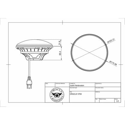 Oracle 7in LED Headlights | Jeep Wrangler JK+ (5769-004) (H4/H13 Plug & Play)