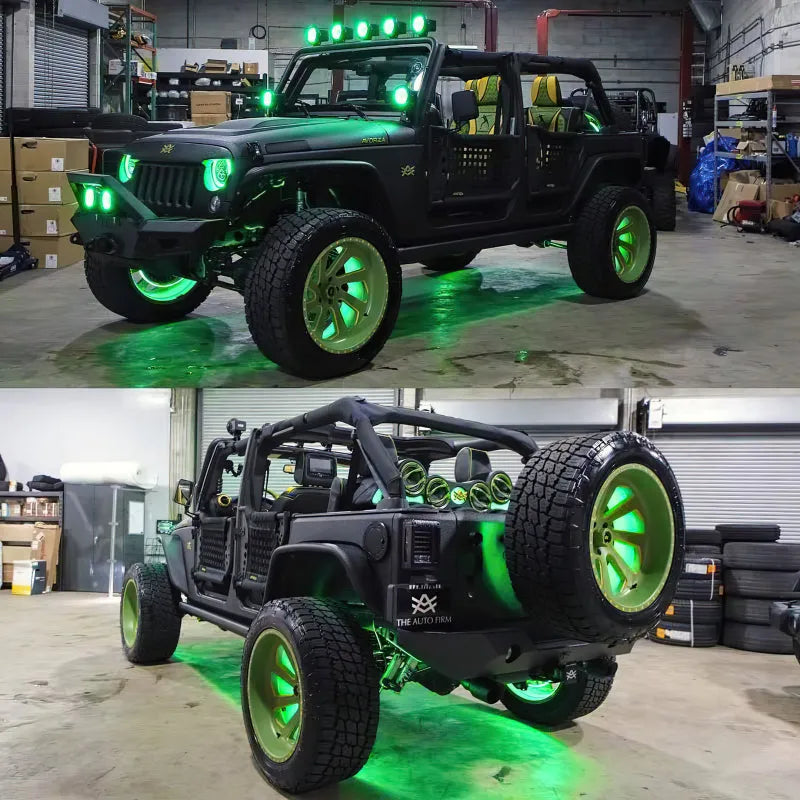 Oracle 7in LED Headlights | Jeep Wrangler JK+ (5769-004) (H4/H13 Plug & Play)