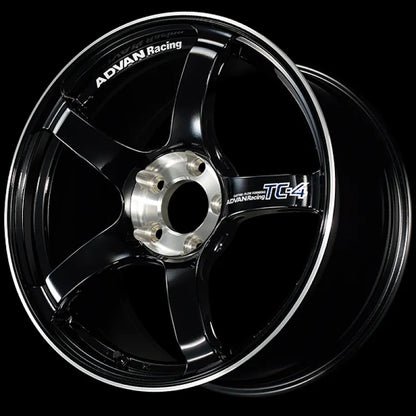 Advan TC-4 SE Racing Gloss Black/Diamond Cut | 17x8" +45mm | 5x114.3mm Wheel