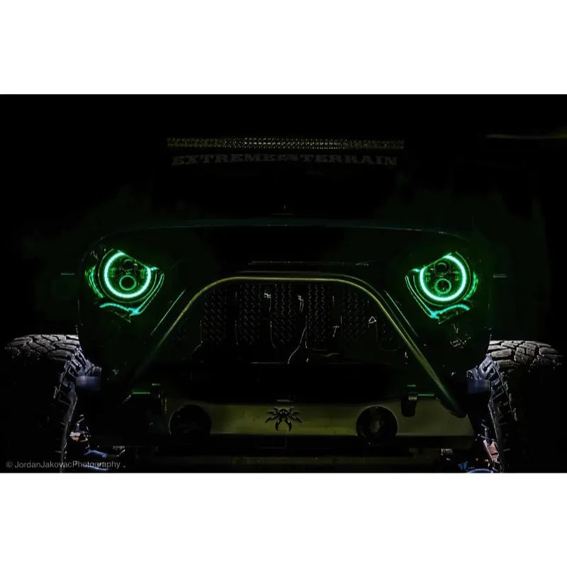 Oracle 7in LED Headlights | Jeep Wrangler JK+ (5769-004) (H4/H13 Plug & Play)