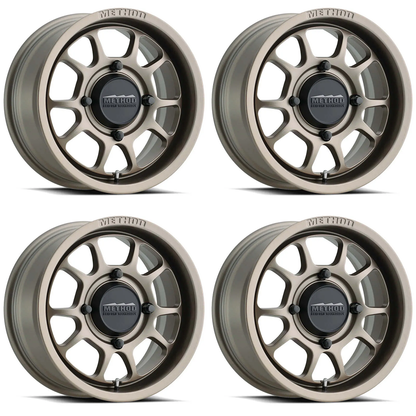 (set of 4) Method Wheels MR409 Steel Grey | 15x7" +38mm | 5x4.5mm Wheel