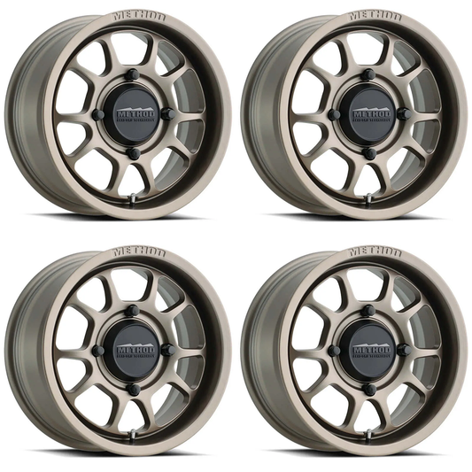 (set of 4) Method Wheels MR409 Steel Grey | 15x7" +38mm | 5x4.5mm Wheel