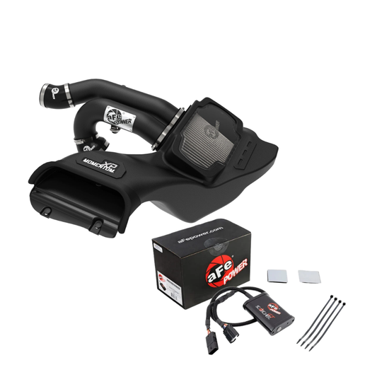aFe Stage 1 Power Pack (Scorcher Blue + Momentum XP): 2021-2026 Ford Expedition / F-150 / Lincoln Navigator 3.5L