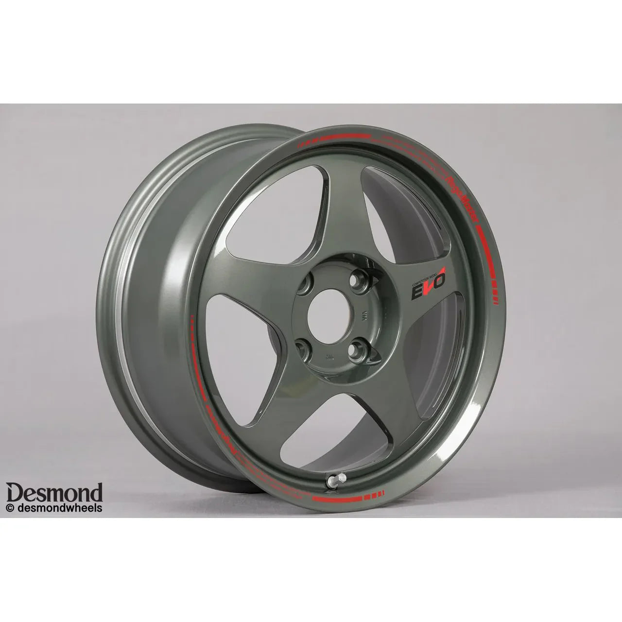 Desmond Regamaster EVO II 16x8 +35 4x100 Almighty Grey (SET)