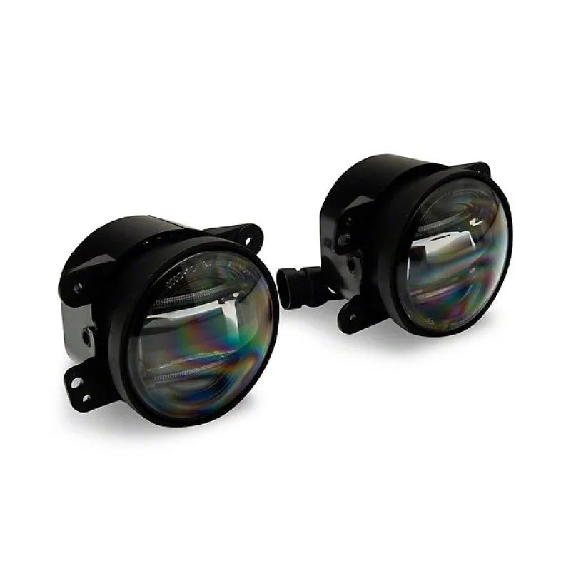 Raxiom 4in LED Fog Lights | Jeep Wrangler JK/JL (07-22) (J130814)